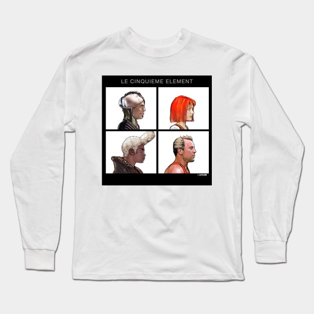 The Fifth Element Long Sleeve T-Shirt by spacelord